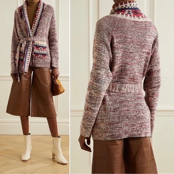 The Great. Southwestern Belted Riding Cardigan Sweater Small - Picture 1 of 13